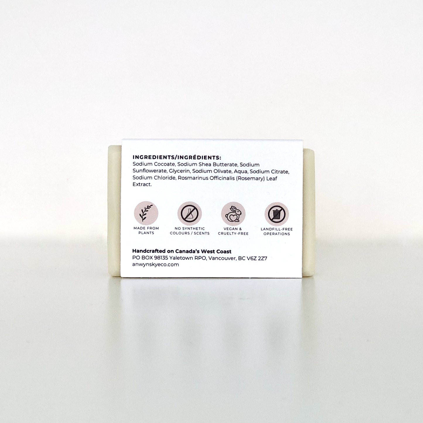 Basic Bar (Unscented) Plant-Based Soap